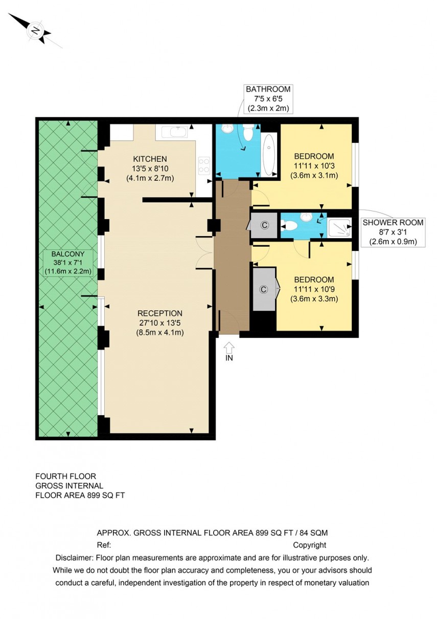 Floorplan for Ellington House, E5