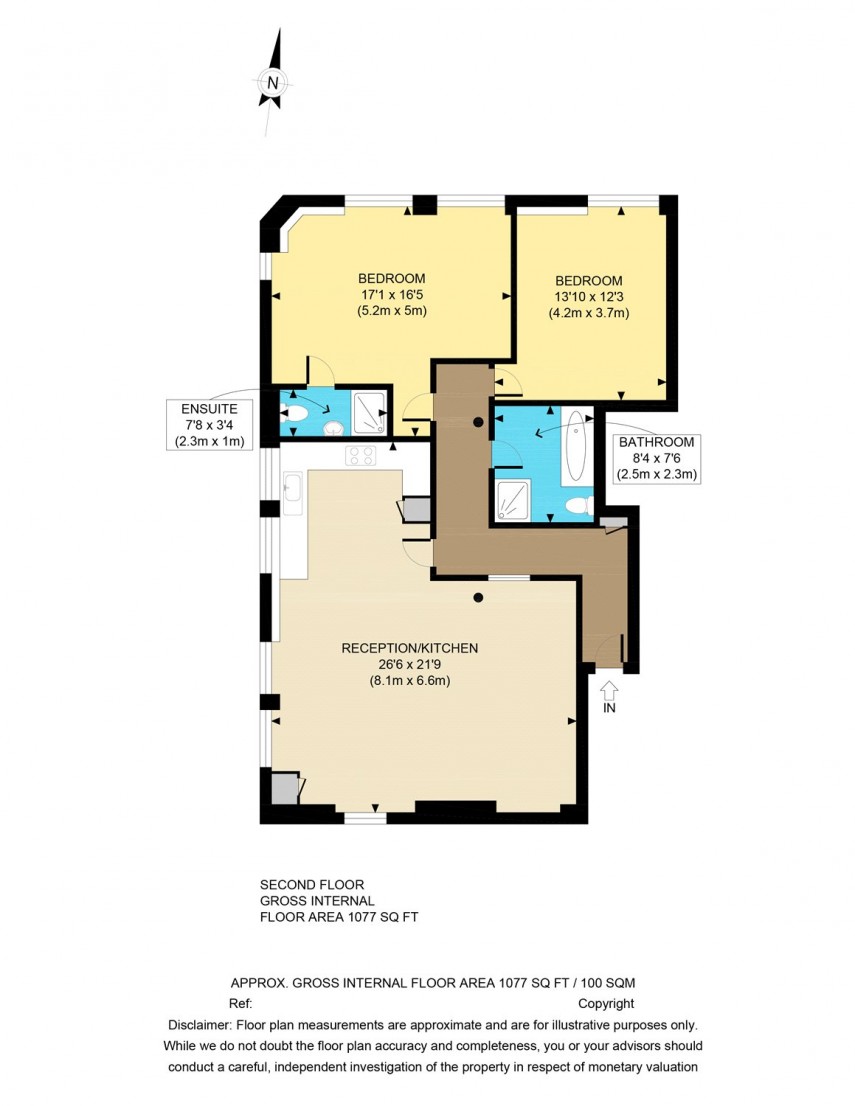 Floorplan for Florfield Road, E8