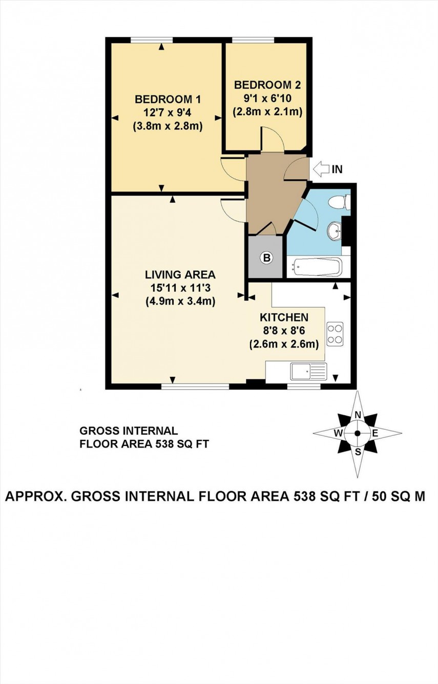 Floorplan for Regency Court, E9