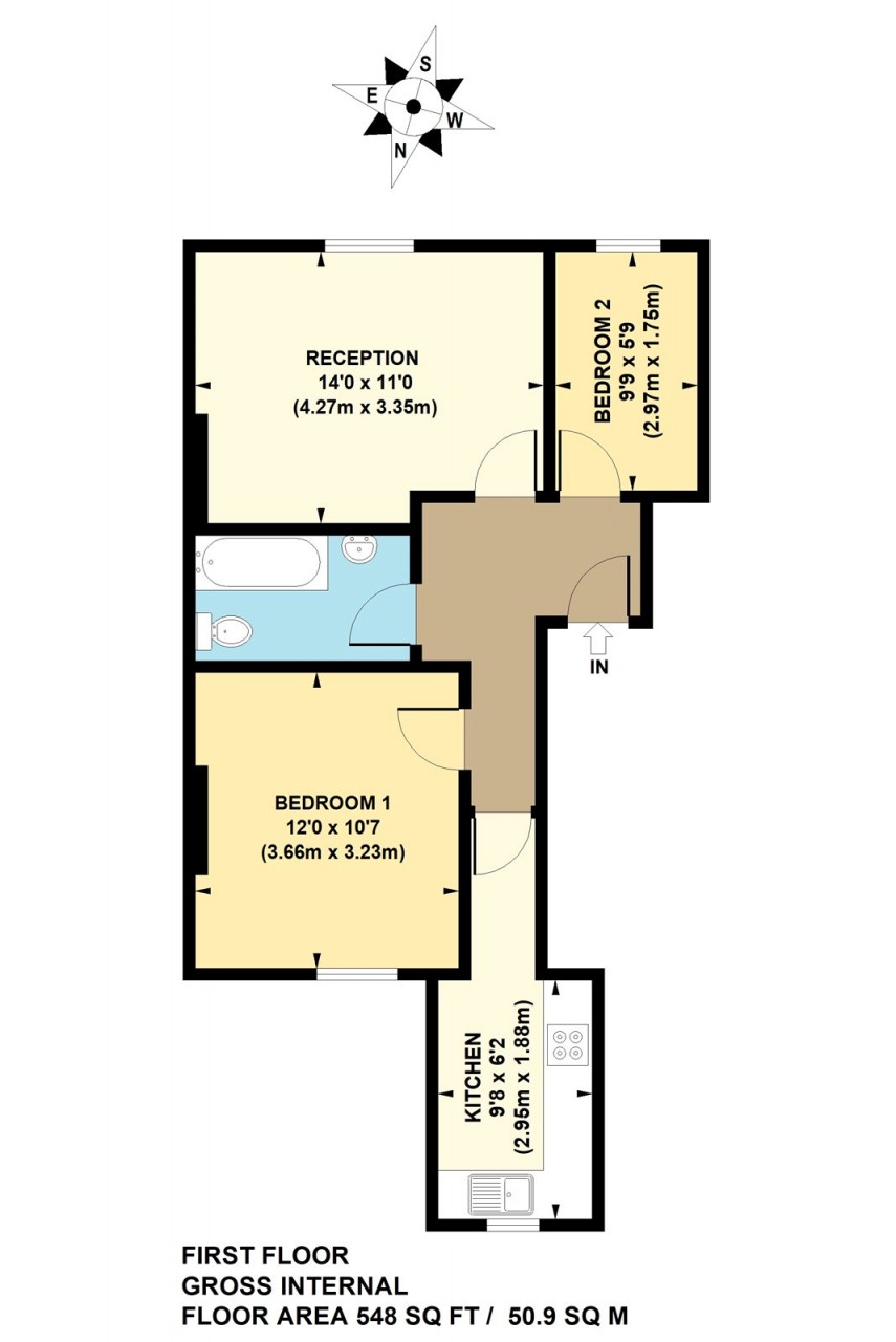 Floorplan for Mayola Road, E5