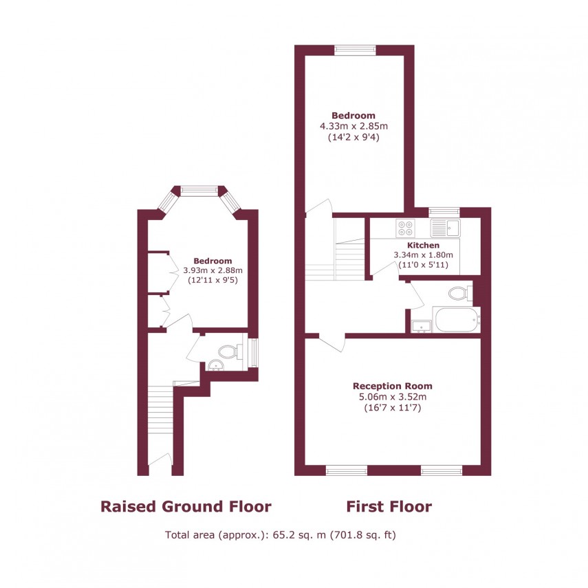 Floorplan for Elderfield Road, E5