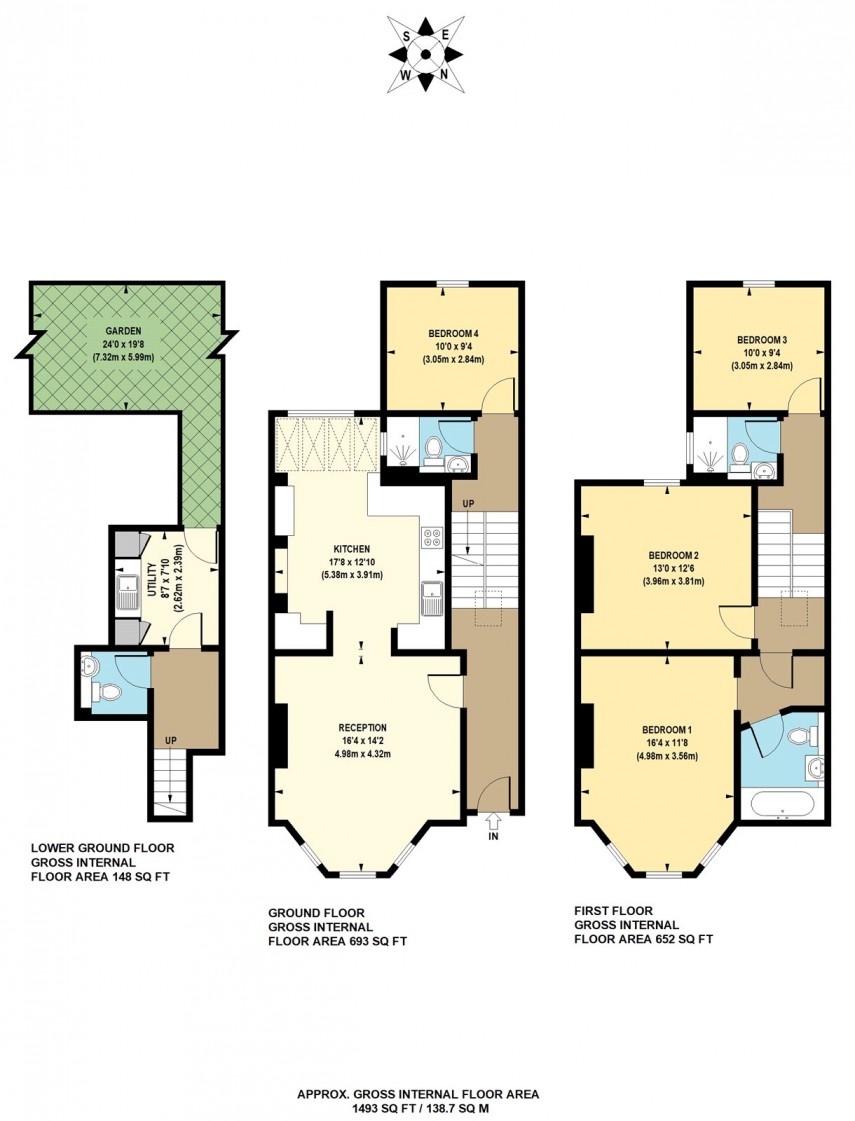 Floorplan for Thistlewaite Road, E5