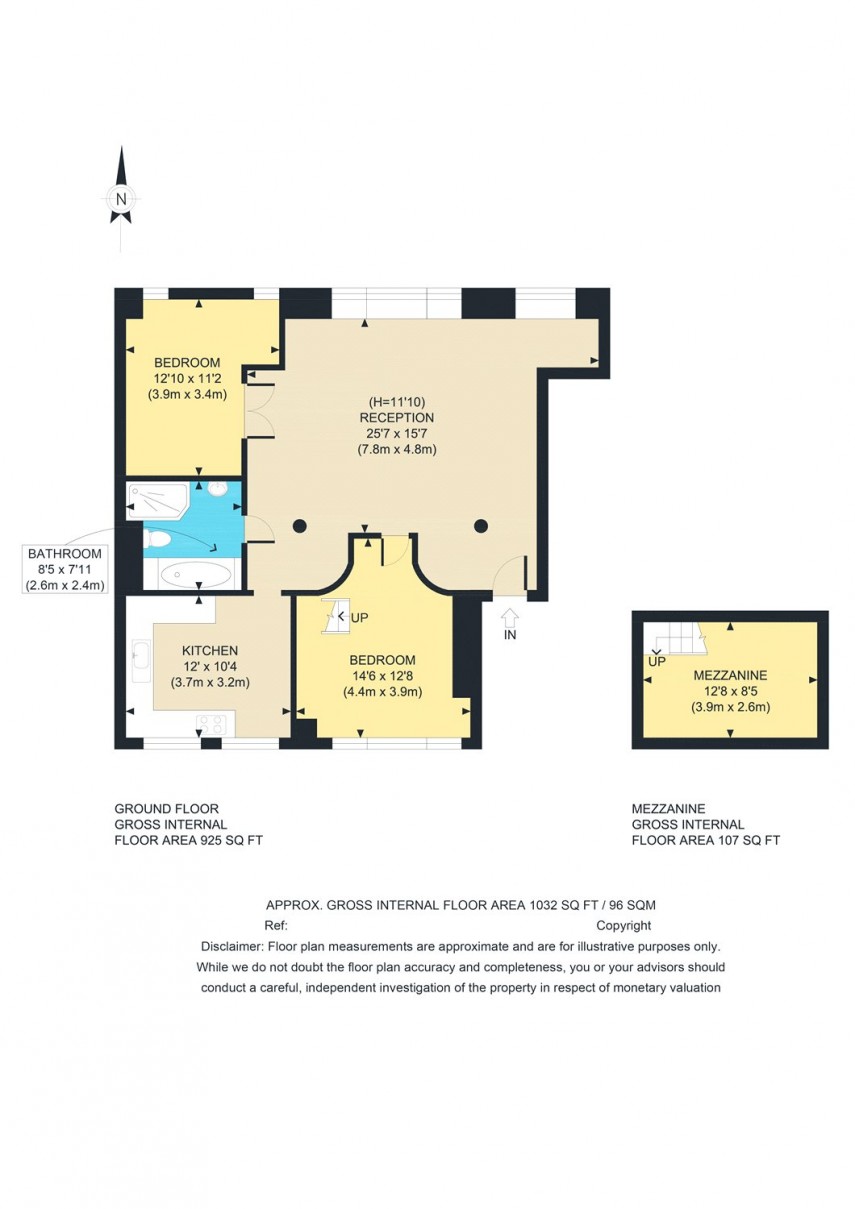 Floorplan for Colonnades Apartments, E8