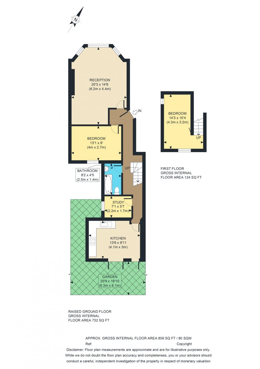 Floorplan for Thistlewaite Road, E5