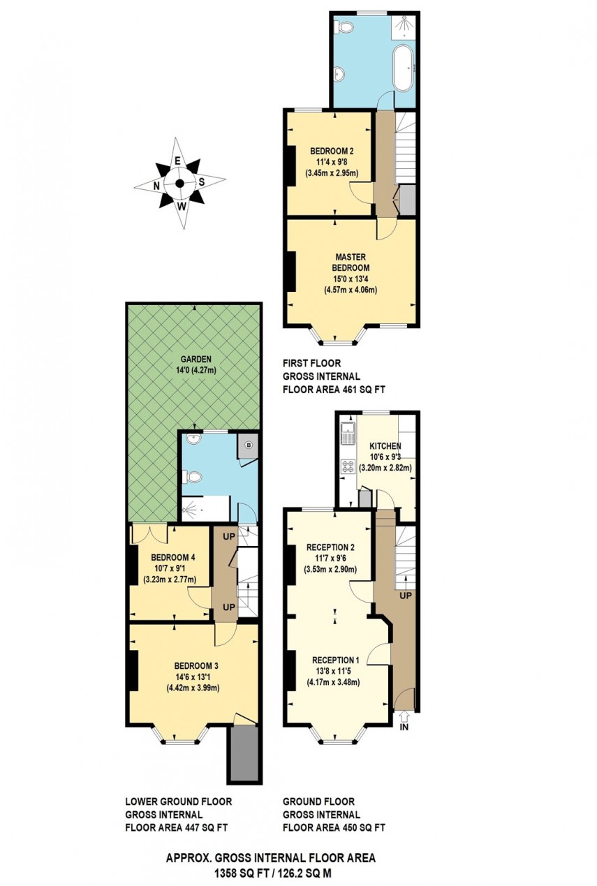 Floorplan for Isabella Road, E9