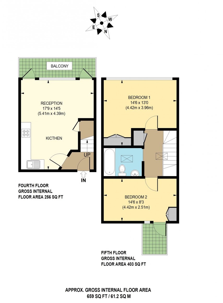 Floorplan for Kanbi House, E8