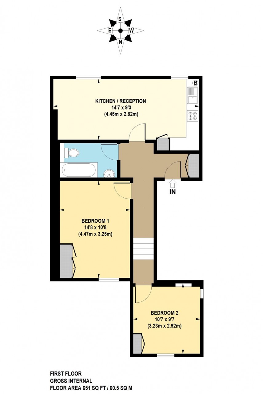 Floorplan for Kenninghall Road, E5