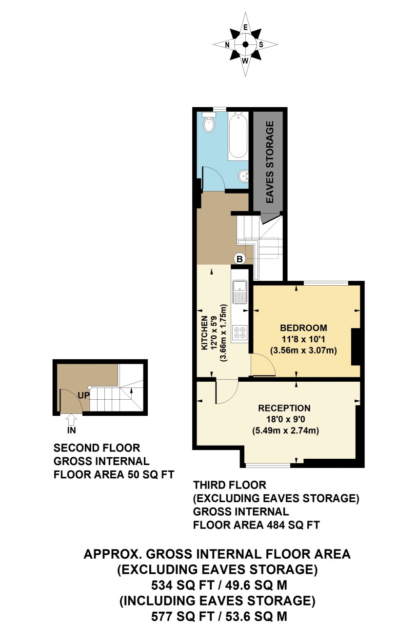 Floorplan for Mare Street, E8