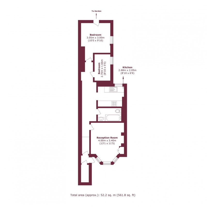 Floorplan for Mabley Street, E9