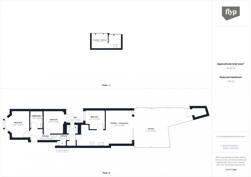 Floorplan for Brooke Road, N16