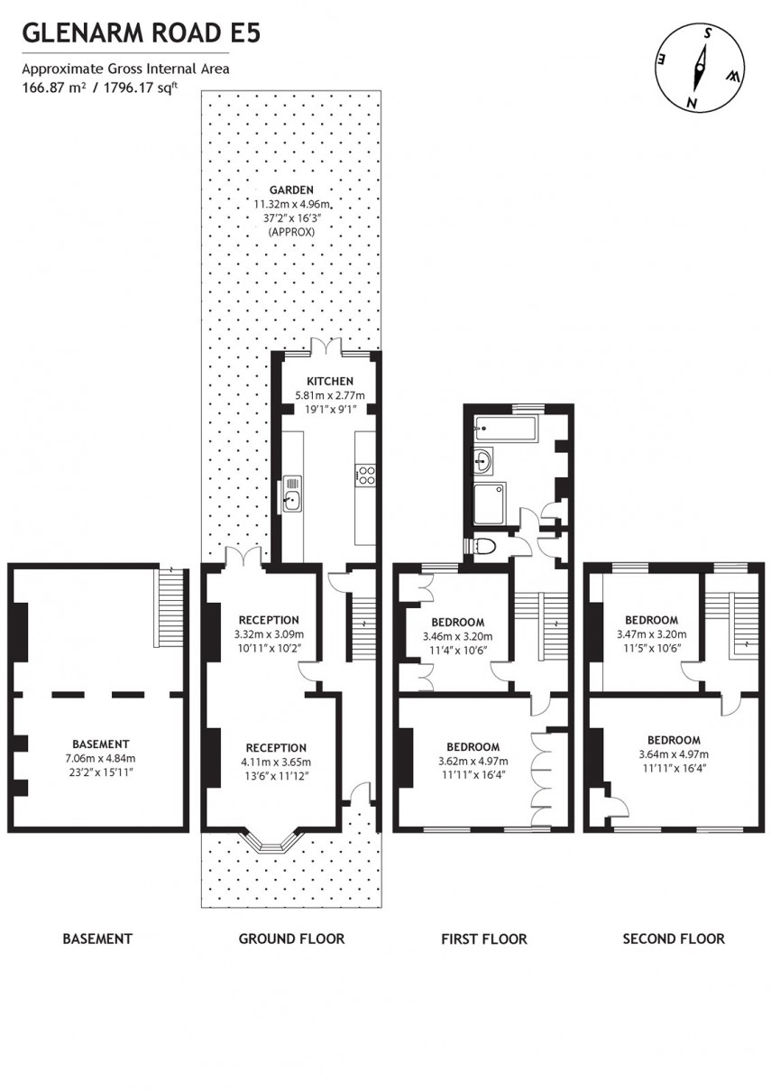 Floorplan for Glenarm Road, E5