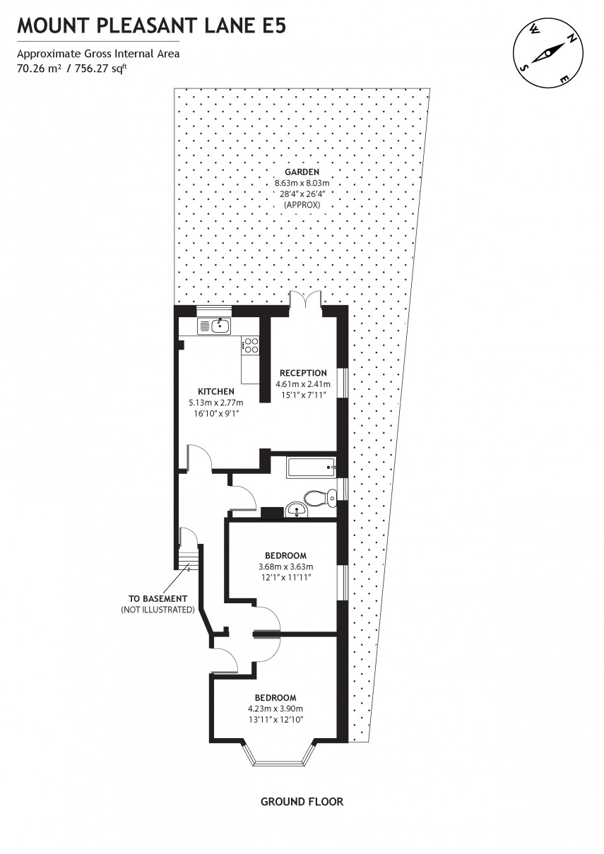 Floorplan for Mount Pleasant Lane, E5