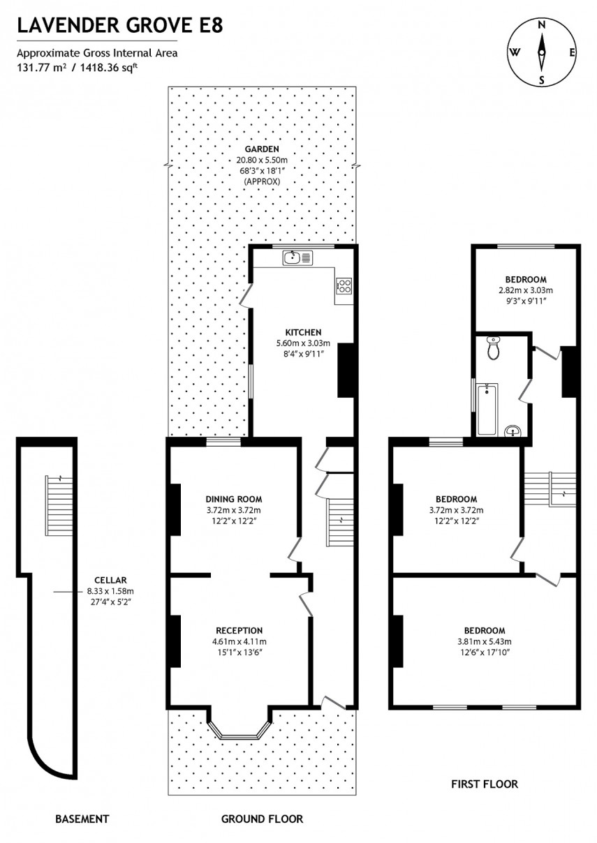 Floorplan for Lavender Grove, E8