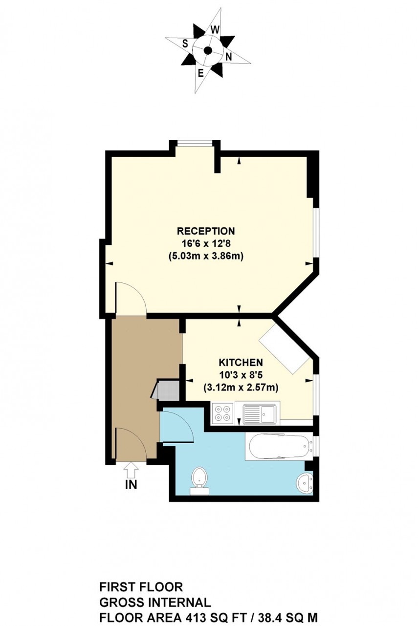 Floorplan for London Fields East Side, E8
