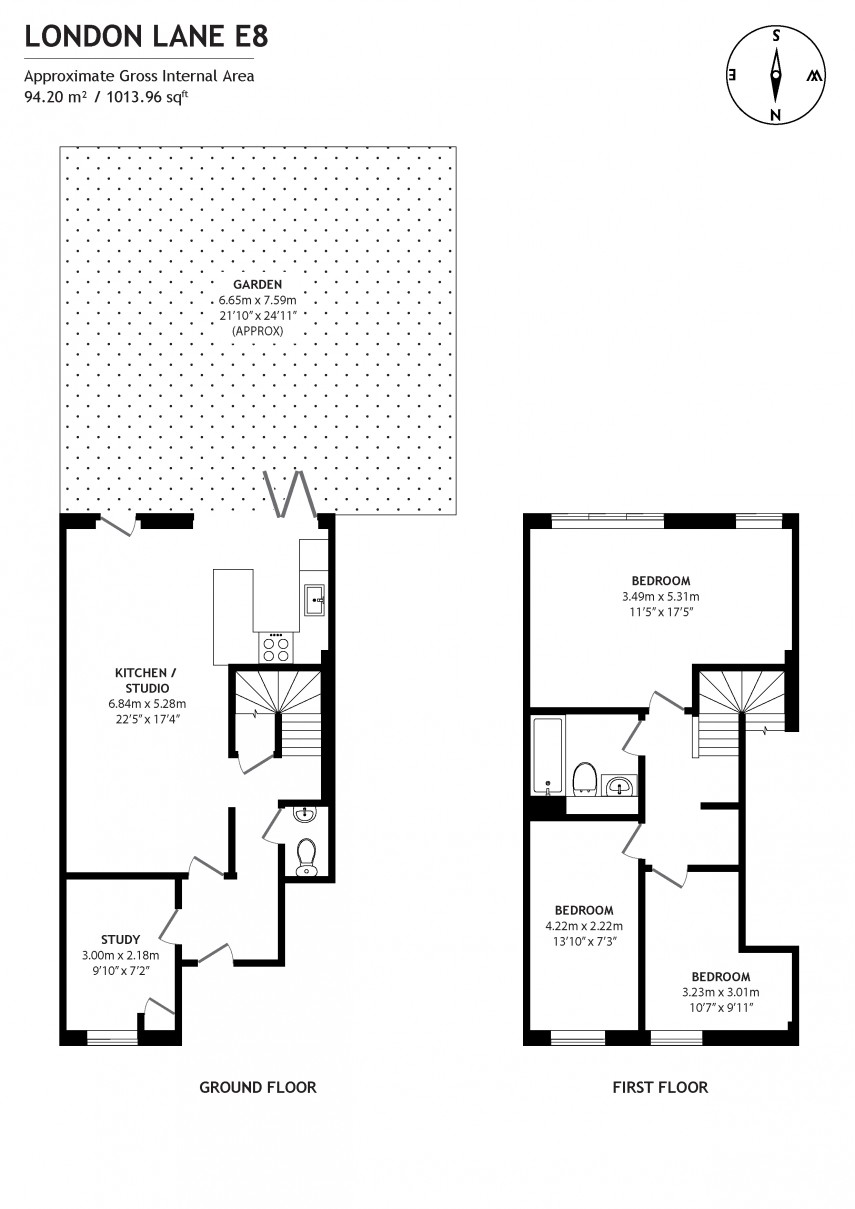 Floorplan for London Lane, E8