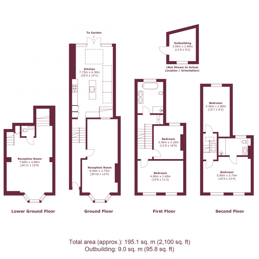 Floorplan for Mayola Road, E5