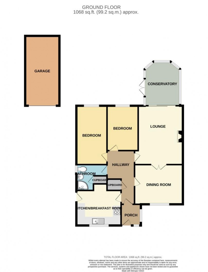 Floorplan for Wye Head Close, Buxton, SK17