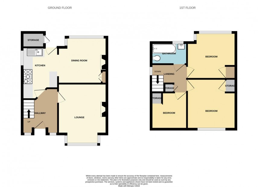 Floorplan for Anncroft Road, Buxton