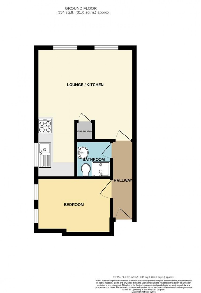 Floorplan for 5 Eagle Parade, Buxton