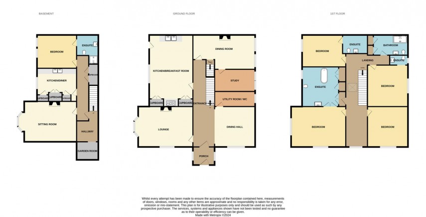 Floorplan for Park Road, Buxton