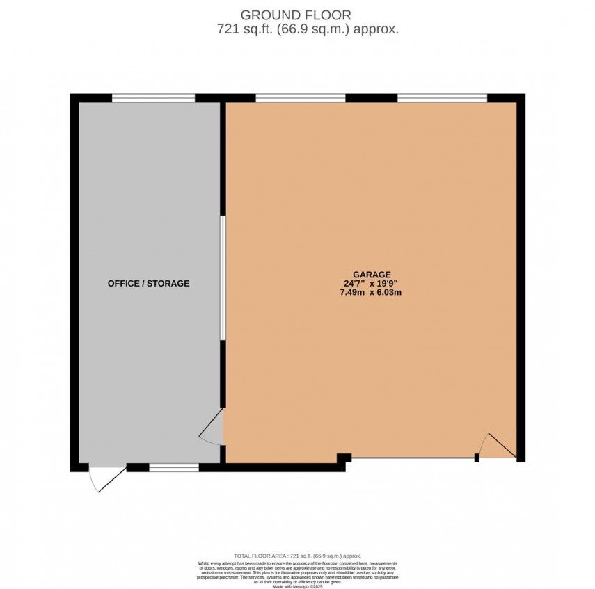 Floorplan for Haslin Road, Buxton