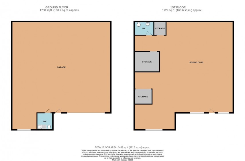 Floorplan for 20 Dale Road, Buxton