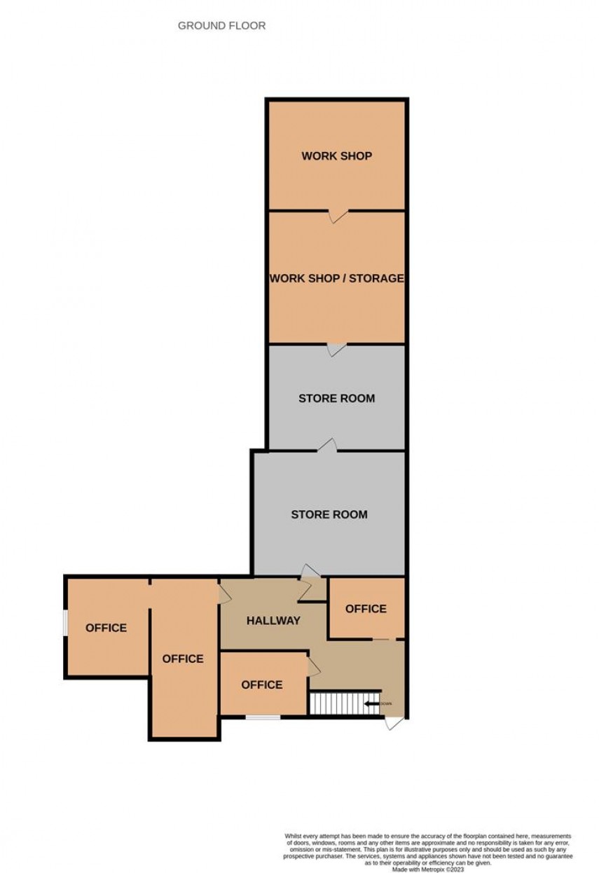 Floorplan for 20 Dale Road, Buxton