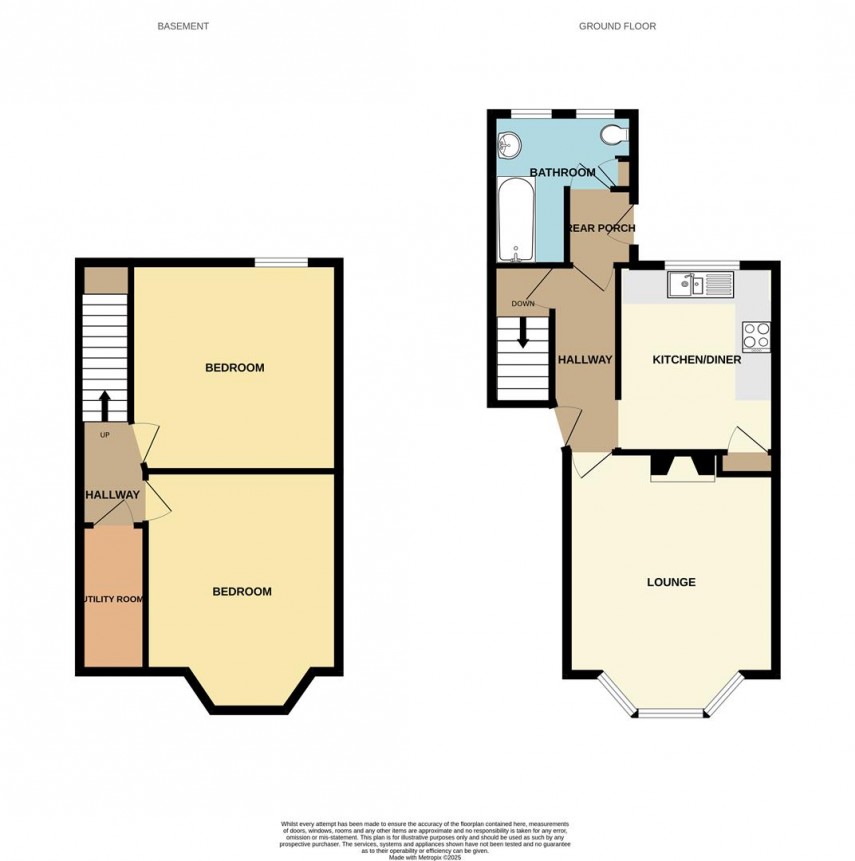 Floorplan for New Market Street, Buxton