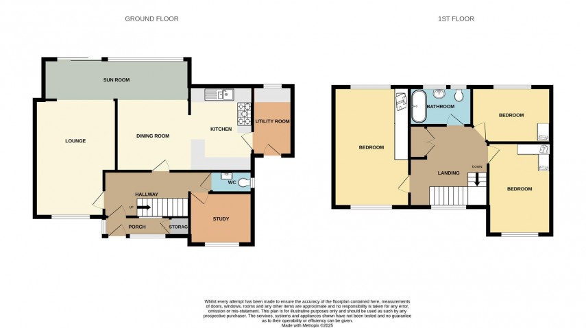 Floorplan for Lightwood Road, Buxton