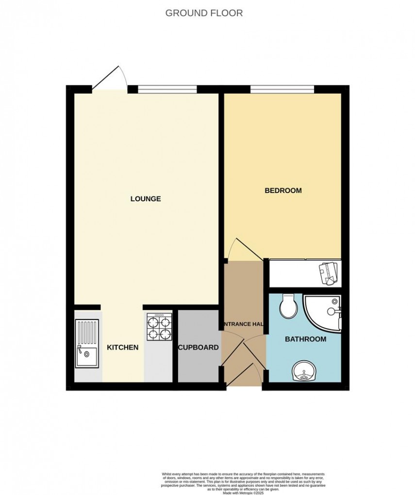 Floorplan for Park Road, Buxton