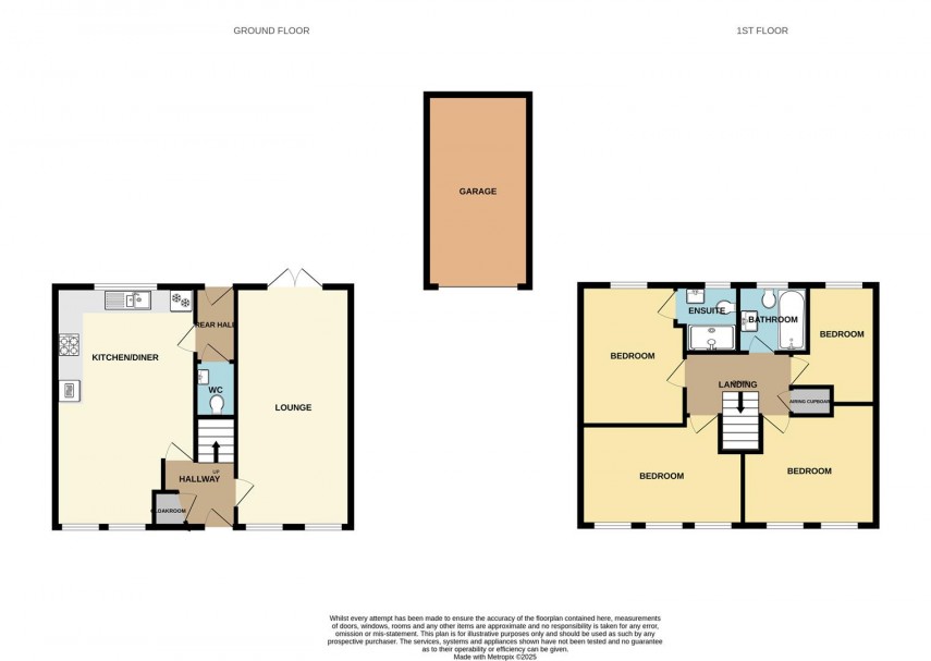 Floorplan for Quartz Drive, Buxton