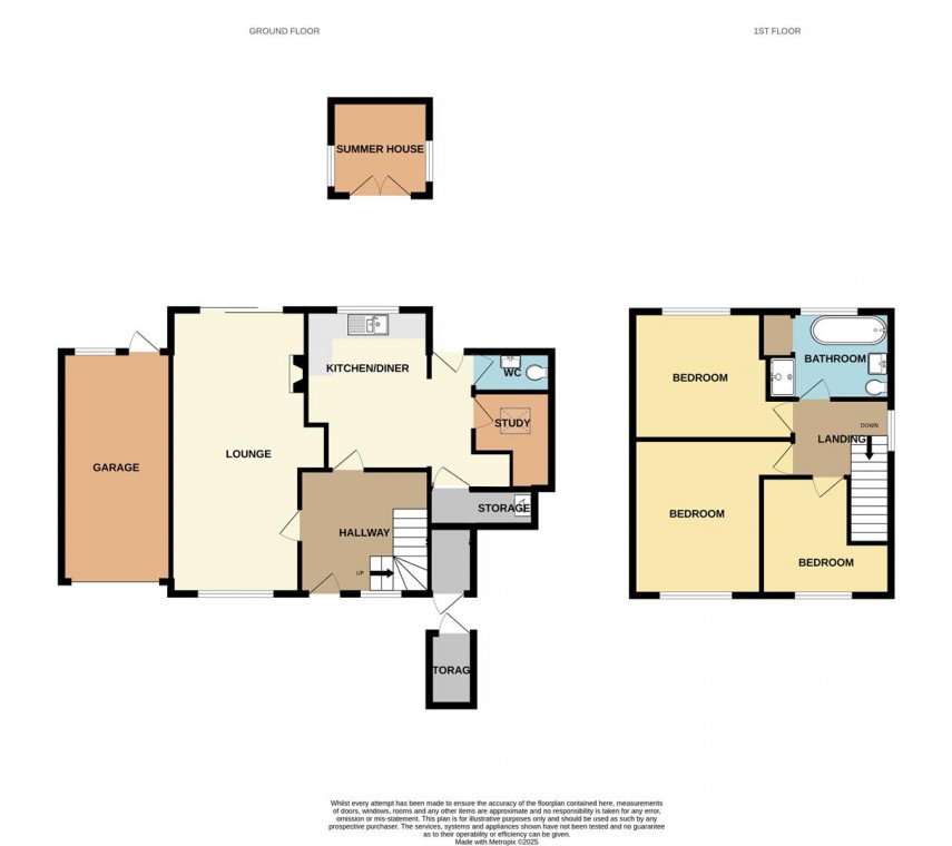 Floorplan for Corbar Road, Buxton