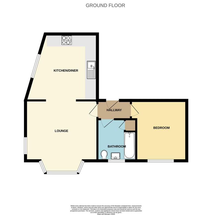 Floorplan for London Road, Buxton
