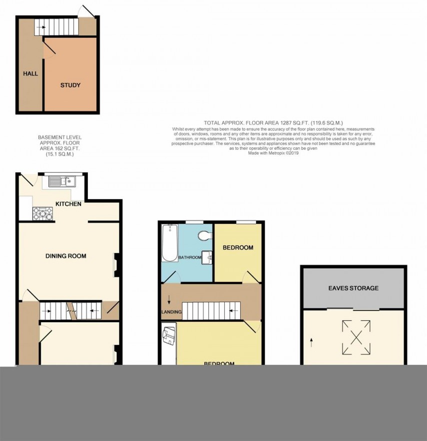 Floorplan for Kings Road, Buxton