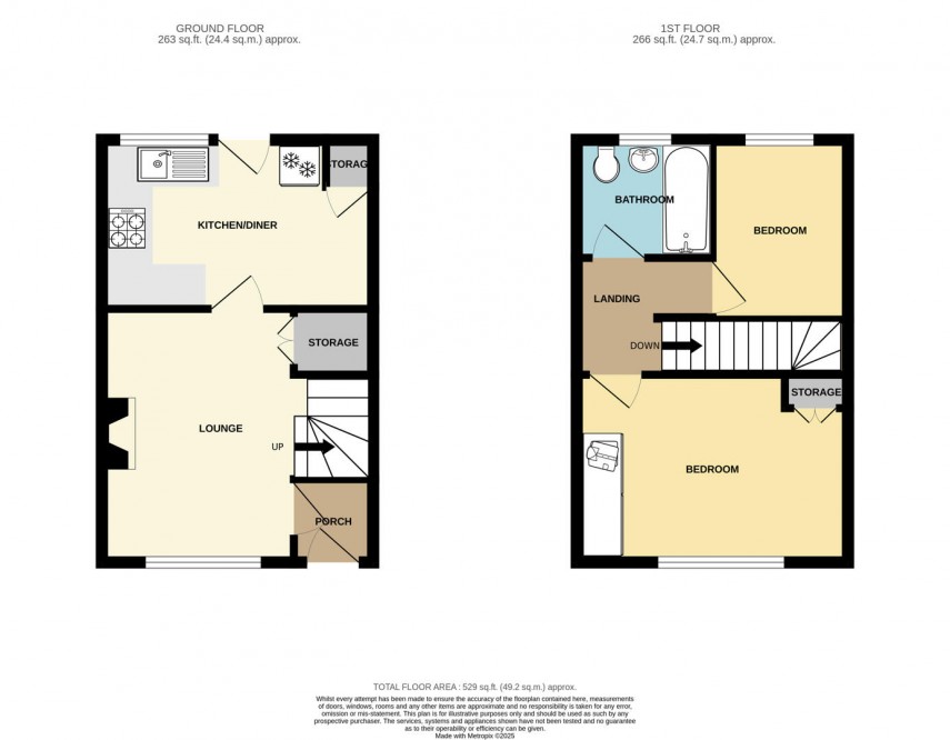 Floorplan for Bridge Street, Buxton