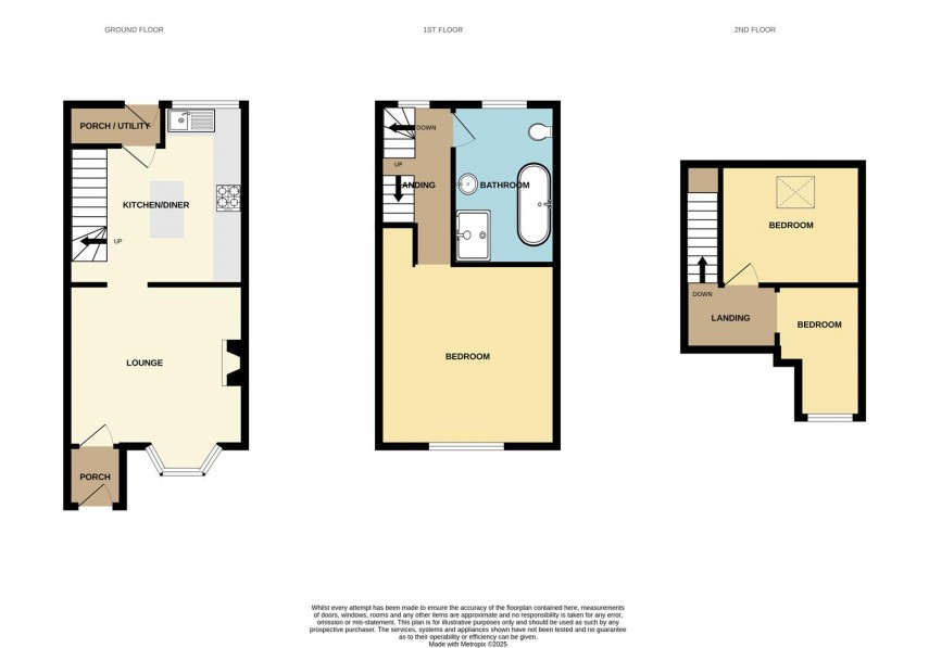 Floorplan for Dale Side, Buxton