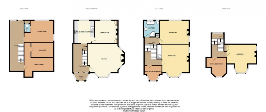 Floorplan for Wye Grove, Buxton