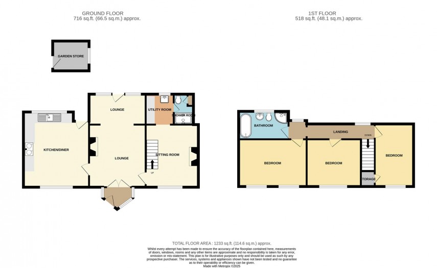 Floorplan for Macclesfield Old Road, Buxton