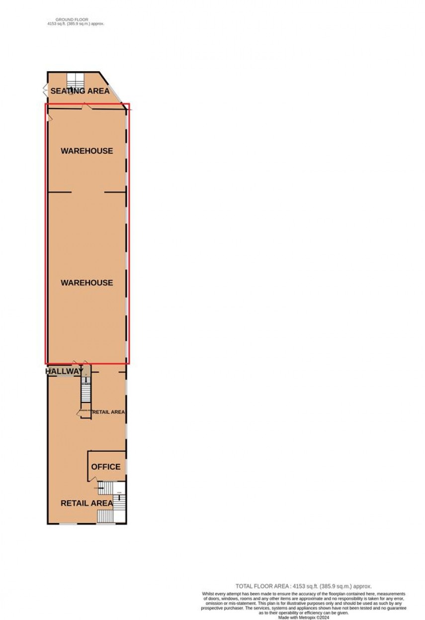 Floorplan for Fairfield Road, Buxton, SK17 7DJ