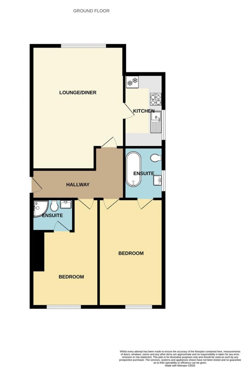 Floorplan for St. Johns Road, Buxton