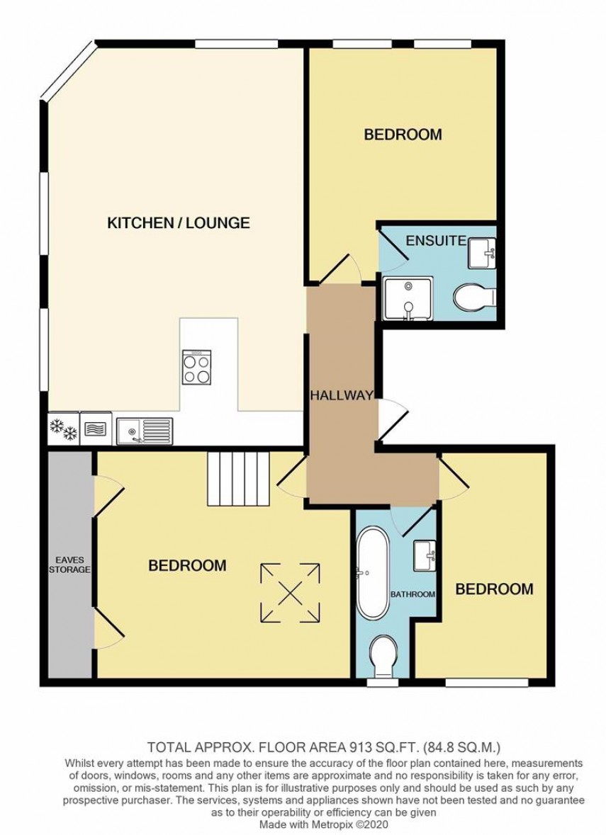 Floorplan for The Quadrant, Buxton
