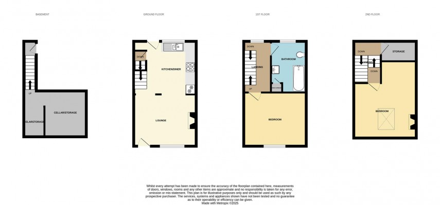 Floorplan for Hollins Avenue, Buxton