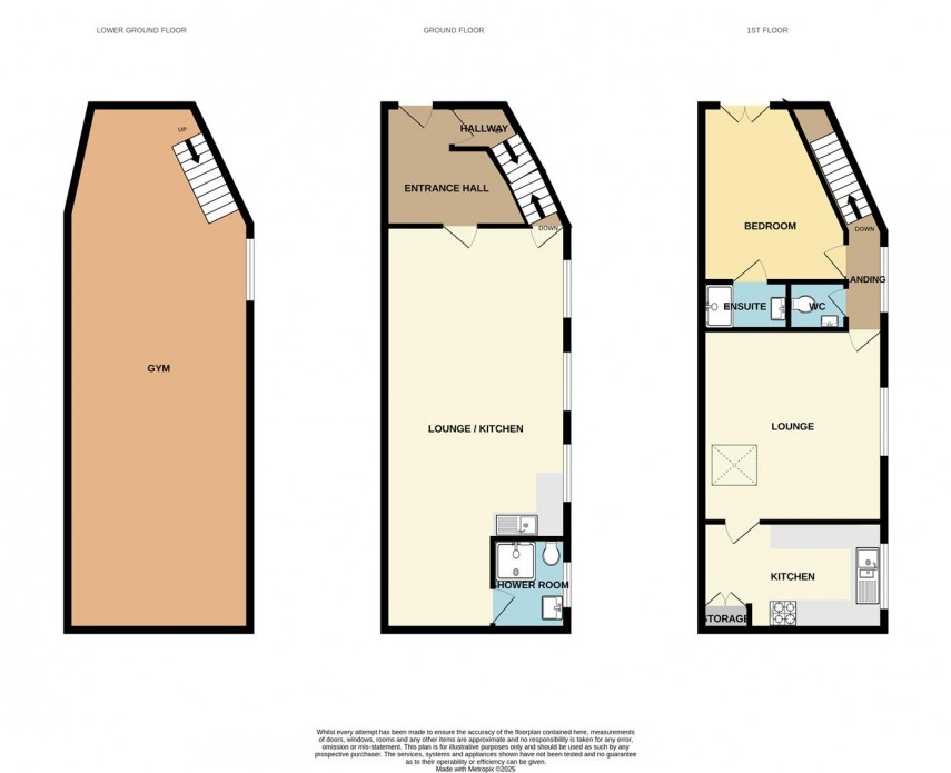 Floorplan for Church Street, Buxton