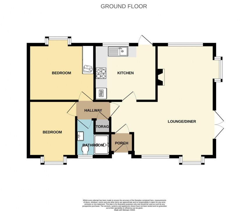 Floorplan for Punch Bowl Park, Manchester Road, Buxton