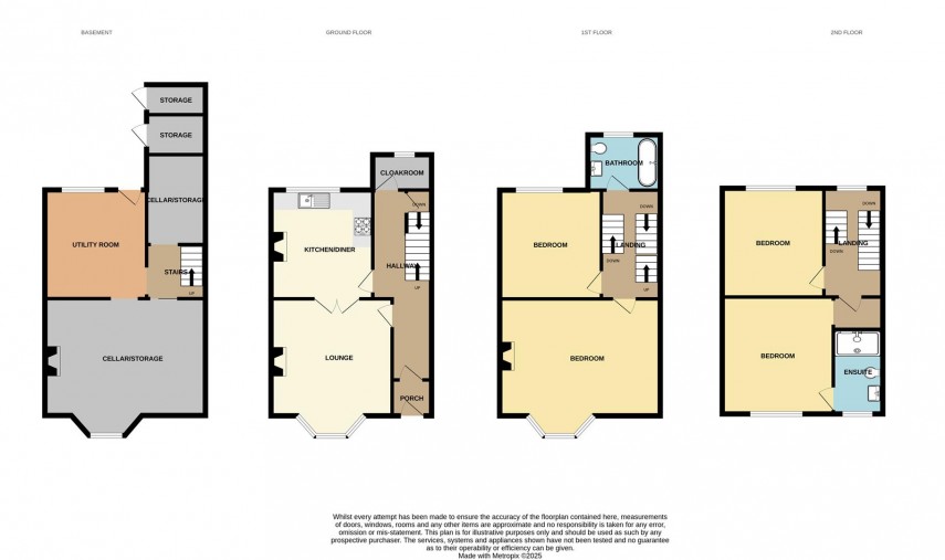 Floorplan for Bath Road, Buxton
