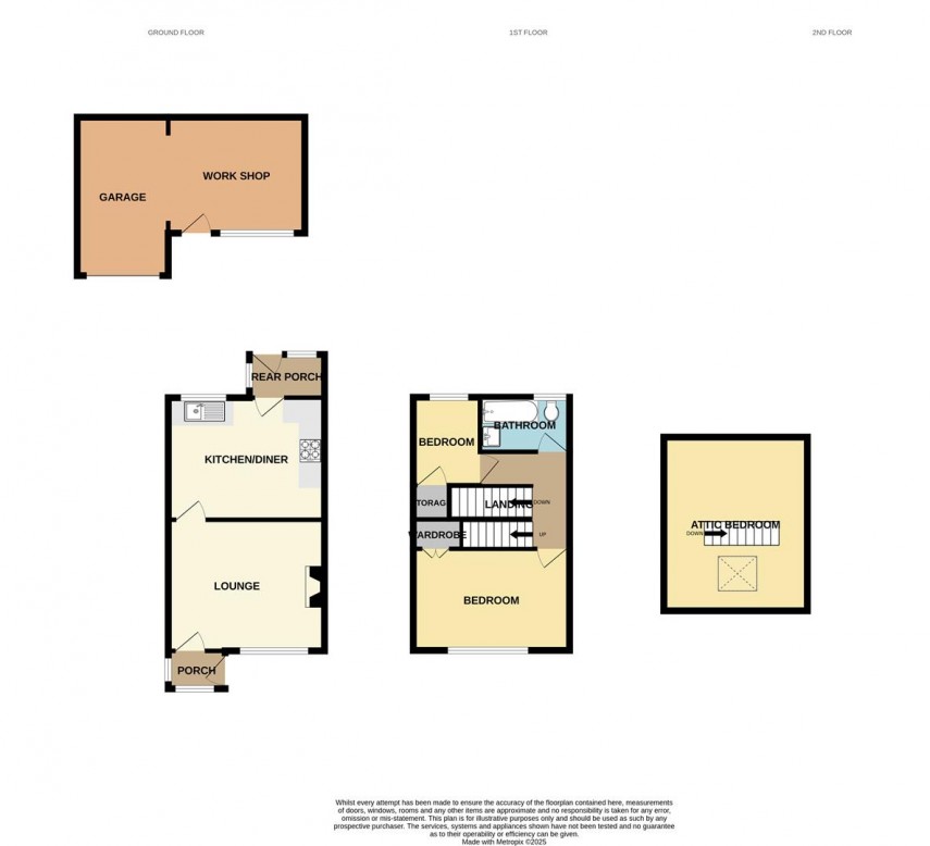 Floorplan for Cowlow Lane, Dove Holes