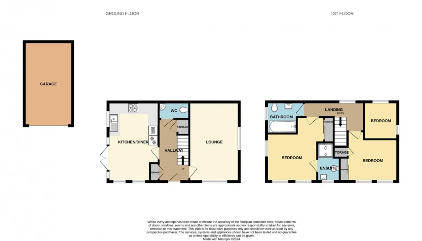 Floorplan for Ashford Drive, Buxton