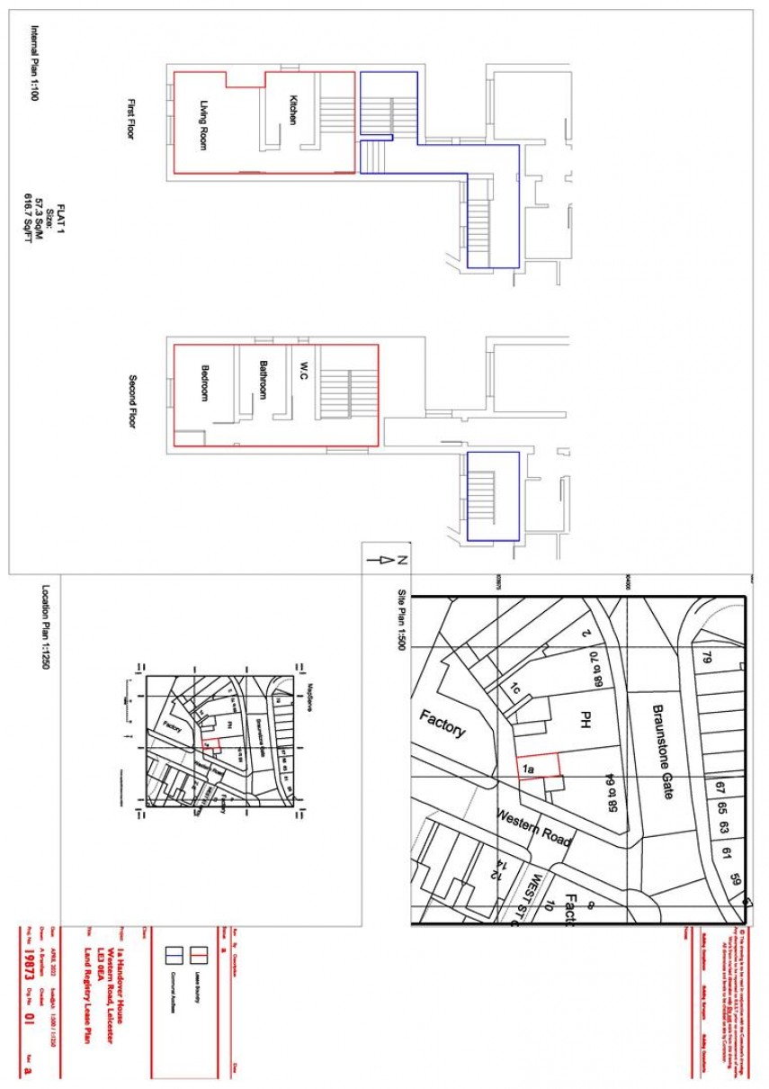 Floorplan for Braunstone Gate, Leicester