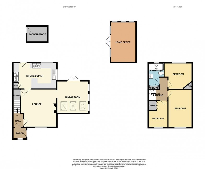Floorplan for Fiddle Street, Buxton