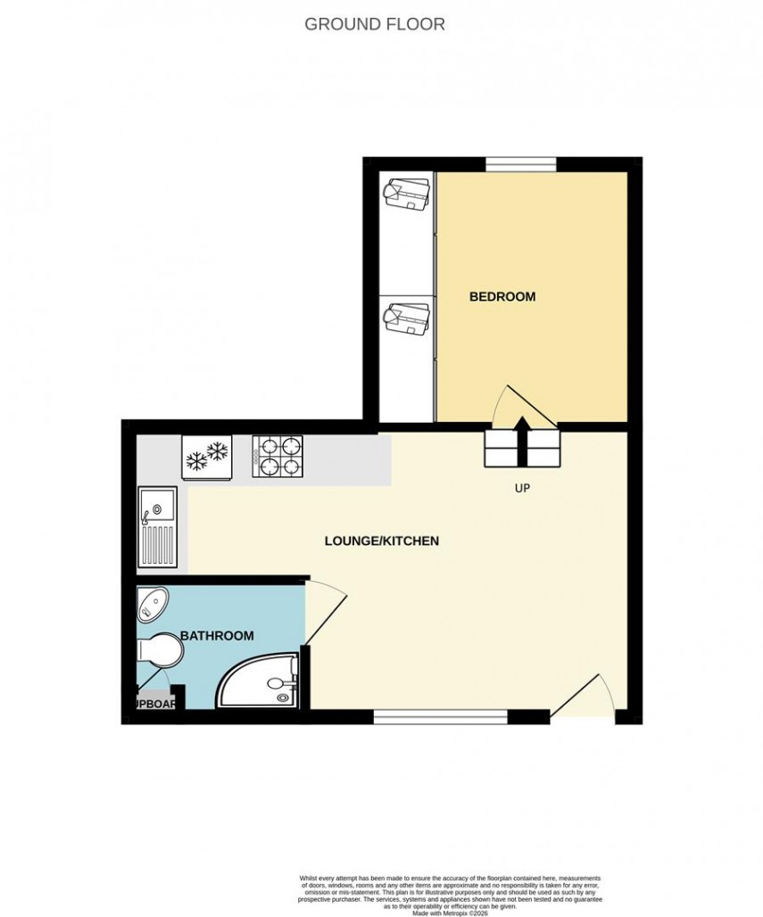 Floorplan for Holker Road, Buxton